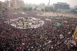 Tahrir Square, where the Arab Spring sprang. Picture by Hossam el-Hamalawy