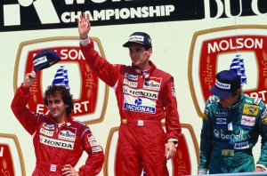 Teammates Ayrton Senna and Alain Prost hated each other's guts. Picture: Instituto Ayrton Senna