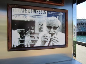 All the celebs eat at Harry's. Even Colonel Sanders. Picture by Neal Jennings.