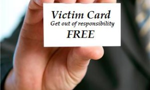Victim card